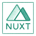 NuxtJS· Logo