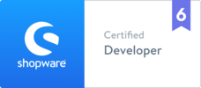 Shopware 6 · Certified Developer